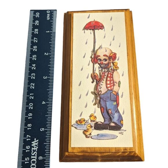 Vintage Lois Thayer 3D clown artwork‎ - Picture 3 of 4